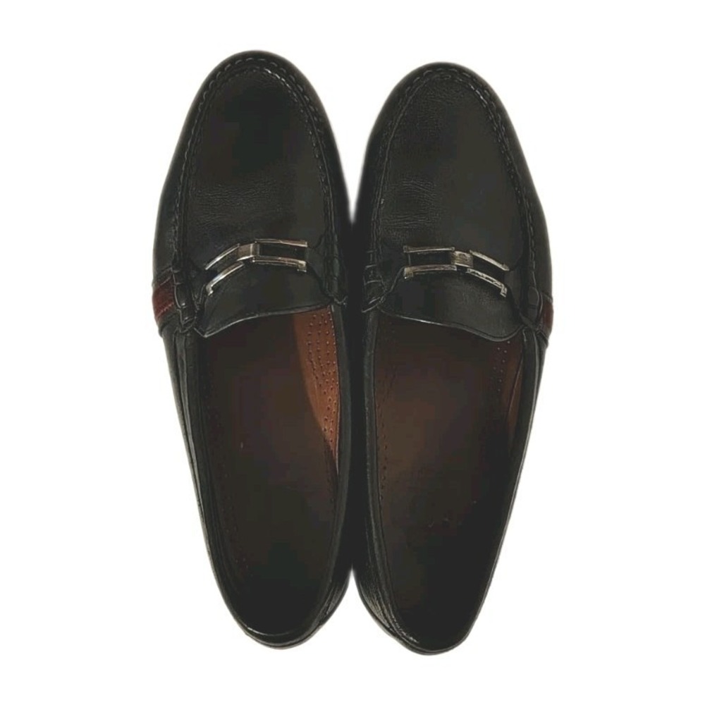 ALLEN EDMONDS Highway 1 Casual Horsebit Driving Loafers Black Leather Size 11.5 - Picture 5 of 8